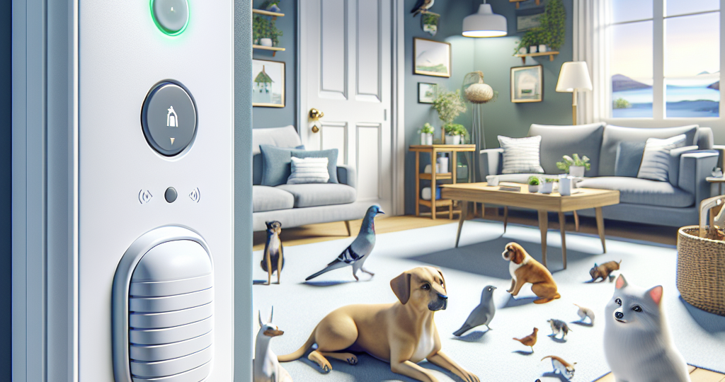 A photograph that is related to the title of the article and would work as a featured image. Title – Exploring the Advantages of Pet-Friendly Motion Detection Sensors for Home Security